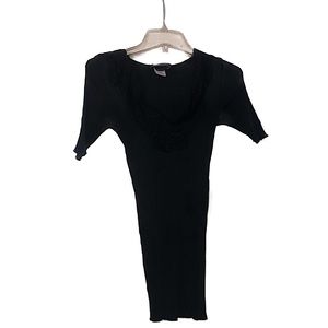 BCBG MaxAzria Bodycon Lace Tee